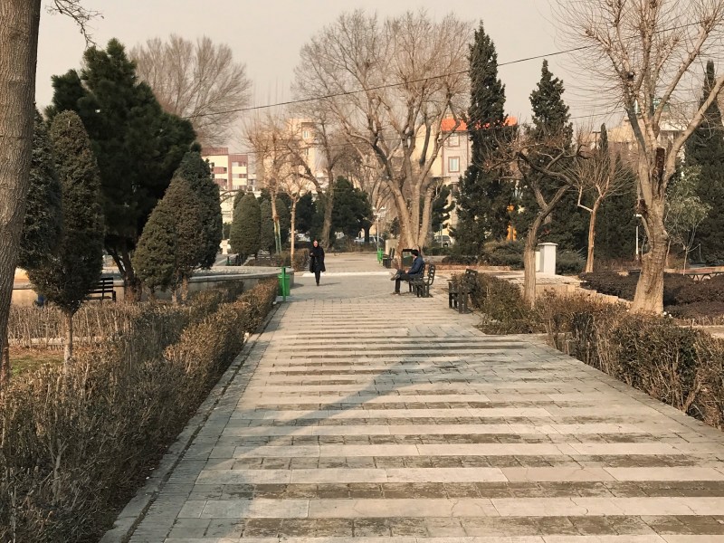 دوچرحه سواری در پارک بهاران