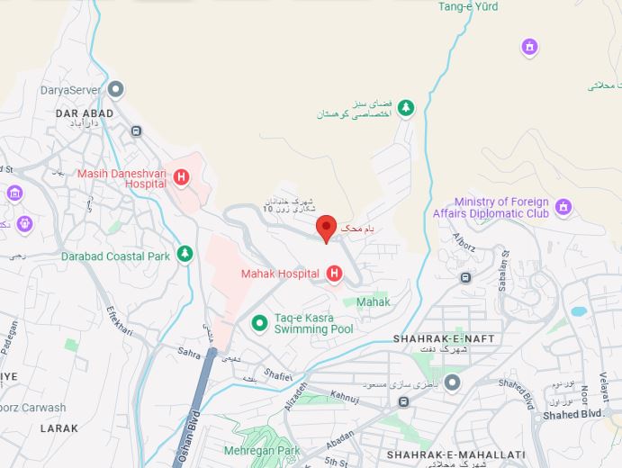 بام محک در تهران