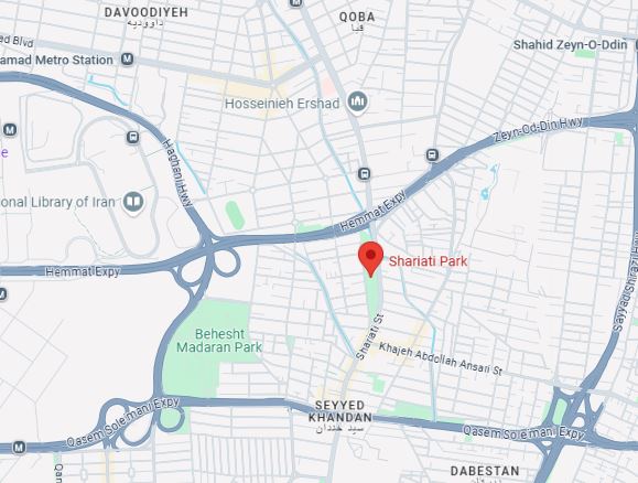 پارک شریعتی یا کوروش