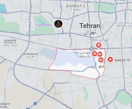 منطقه ۹ مرکز تهران