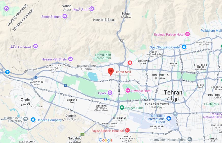 تهران مال کجاست