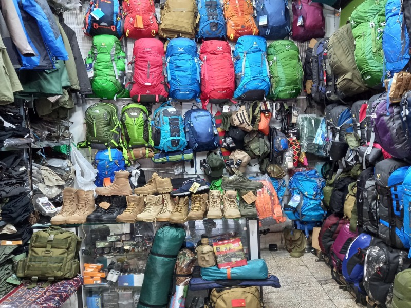 خرید وسایل کوهنوردی بازار گمرک