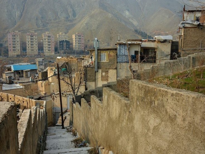 کوچه های قدیمی تهران