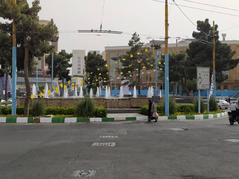 فاصله میدان آزادی تا میدان شوش تهران 