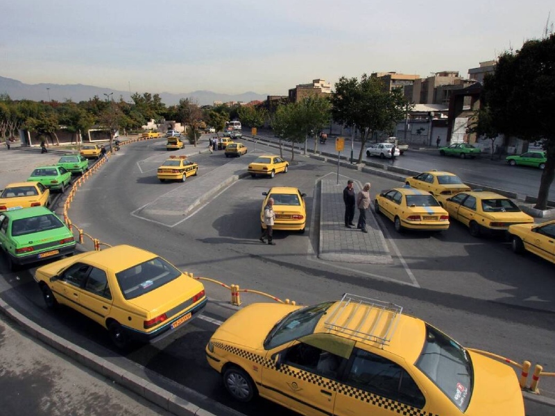 تاکسی های شهری شوش
