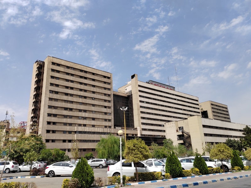 بیمارستان بقیه الله در اطراف میدان ونک