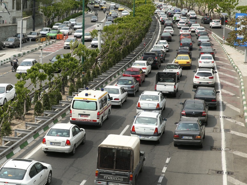 محله های طرح ترافیک تهران