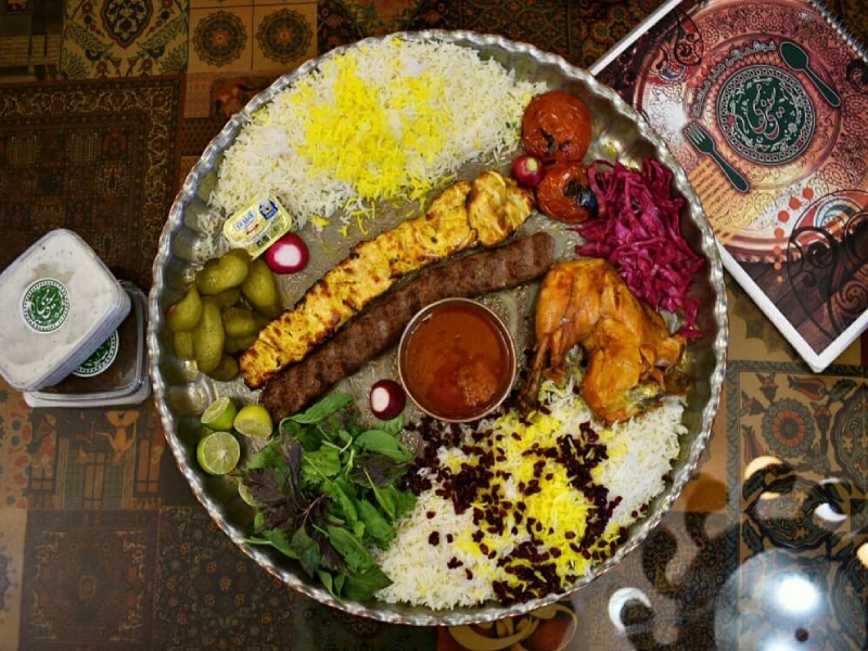 رستوران سینی مسی تهرانئارس