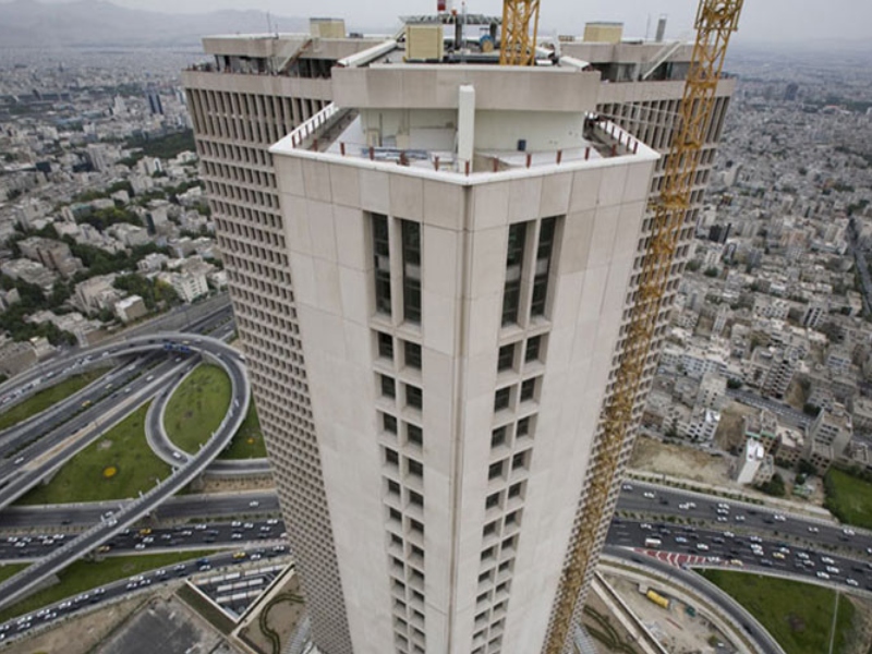 ارتفاع بلندترین برج تهران