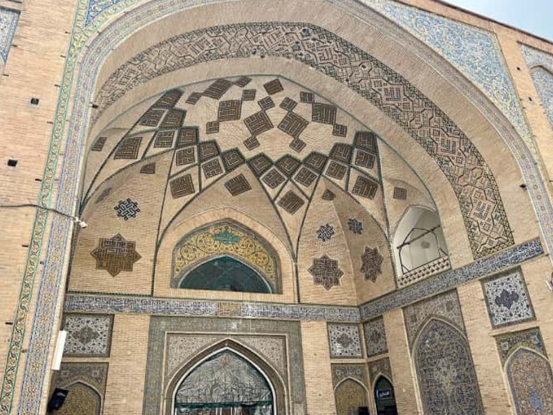 ورودی مسجد شاه تهران
