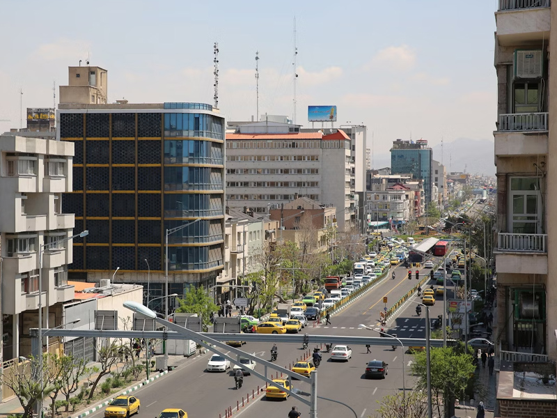 خیابان های میدان انقلاب