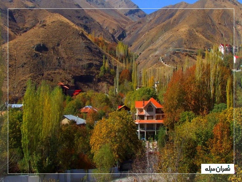 اوشان‌ فشم در پاییز