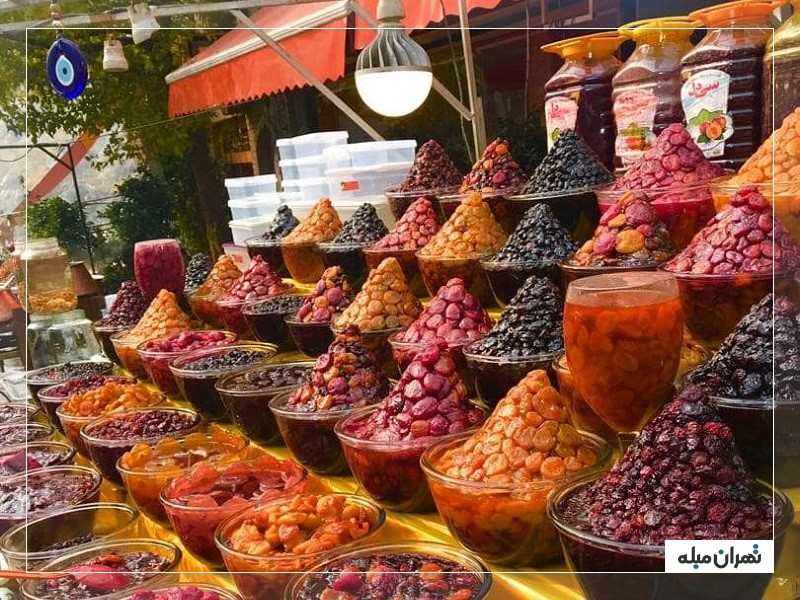 آلوچه و لواشک دربند سوغات تهران