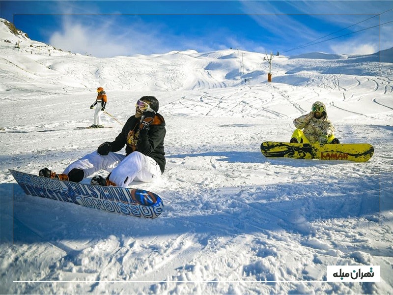 اسکی بورد در دیزین