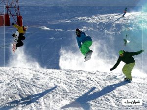 پیست اسکی شمشک؛ هیجان اسکی‌بازی در روز و شب