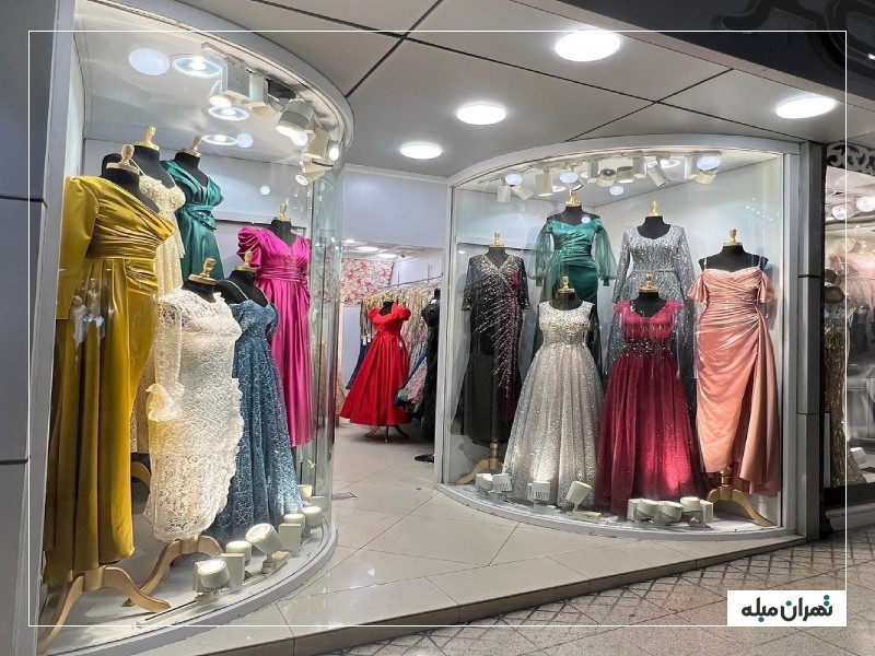 بورس لباس مجلسی زنانه شانزلیزه