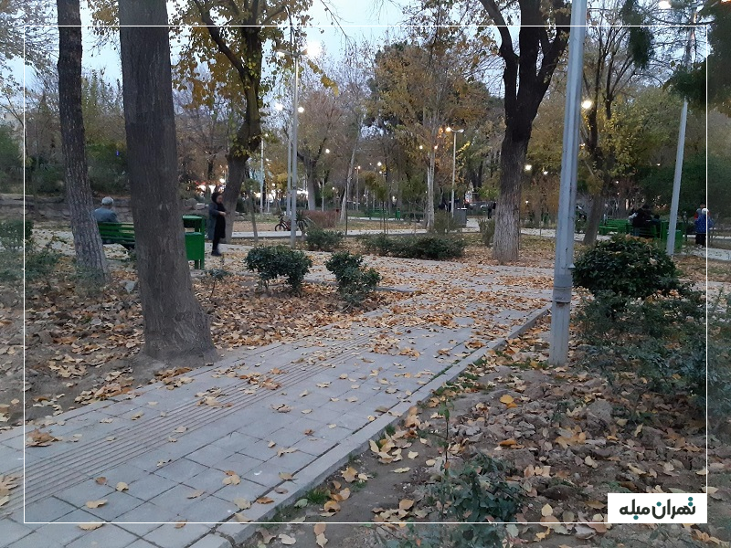 بوستان هفت چنار تهران در محله بریانک