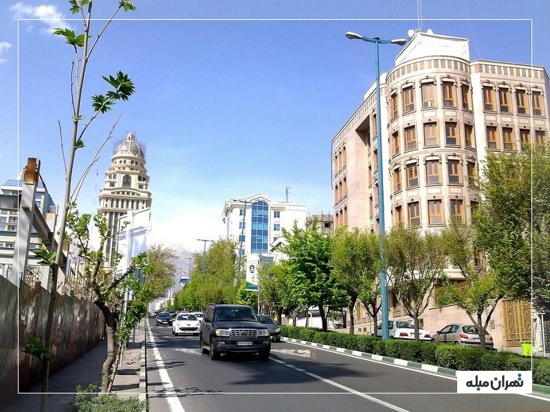 تهران منطقه 3 خیابان جردن