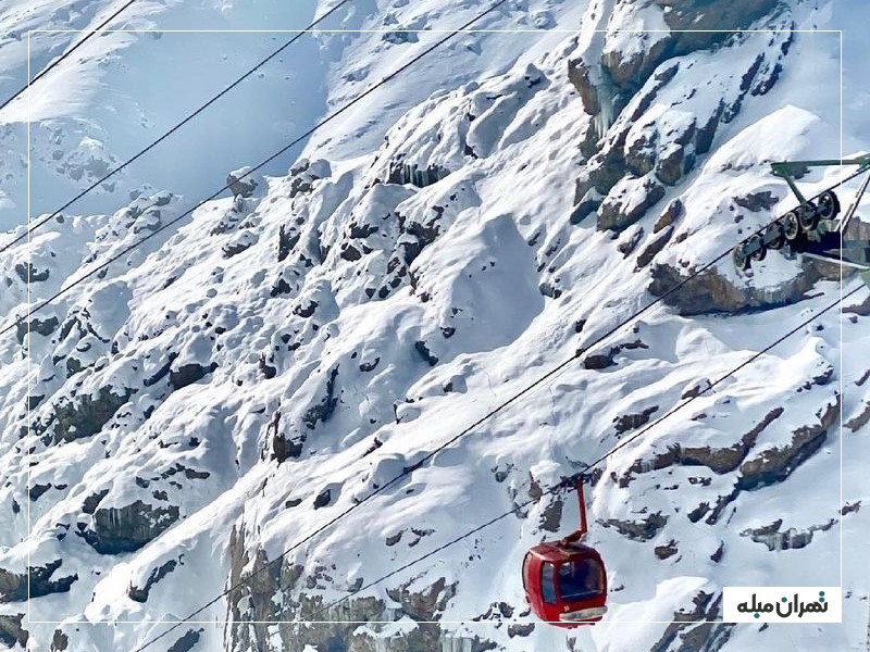 توچال در زمستان