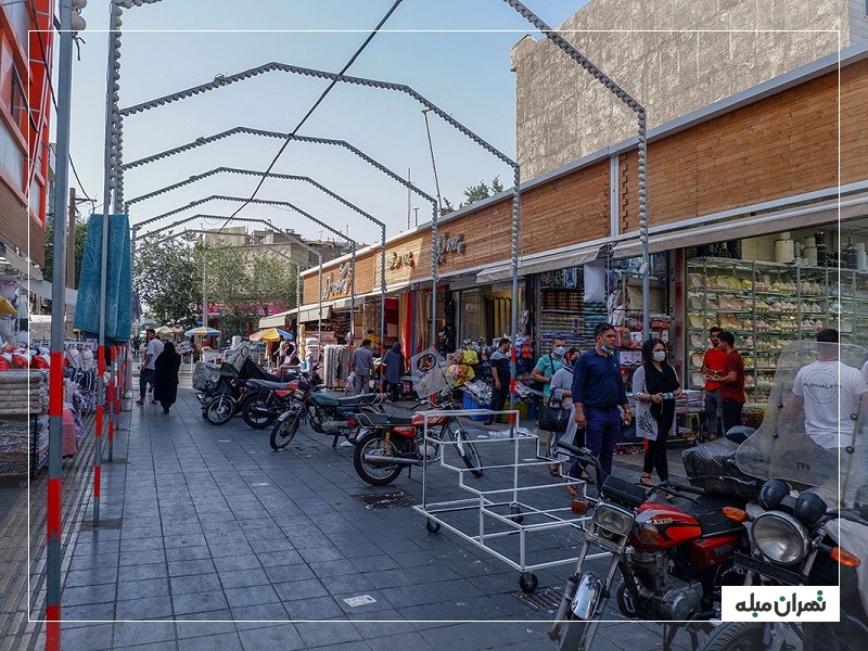 خرید عید در بازار عبدل آباد تهران