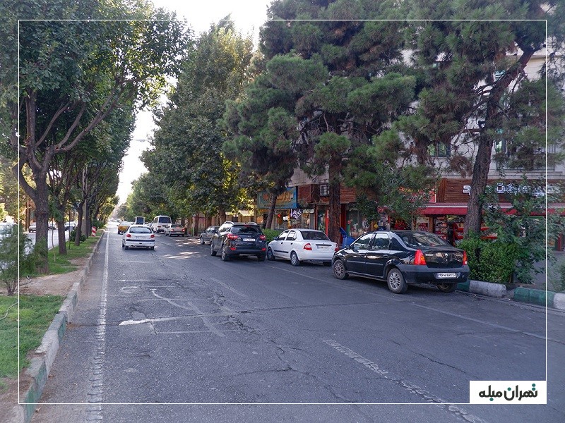 خیابانی در تهرانپارس
