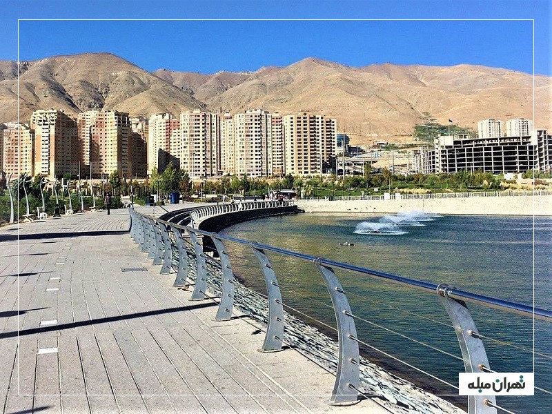 دریاچه چینگر نزدیک تهران مال