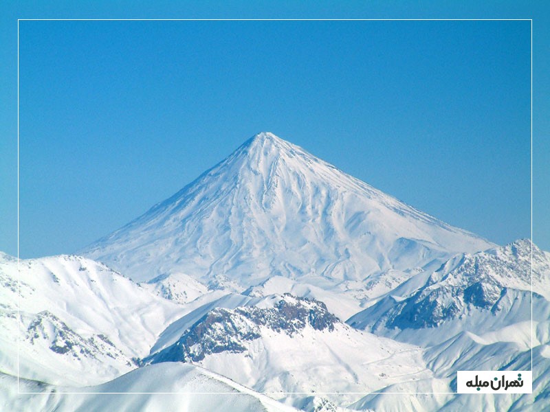 دماوند در زمستان