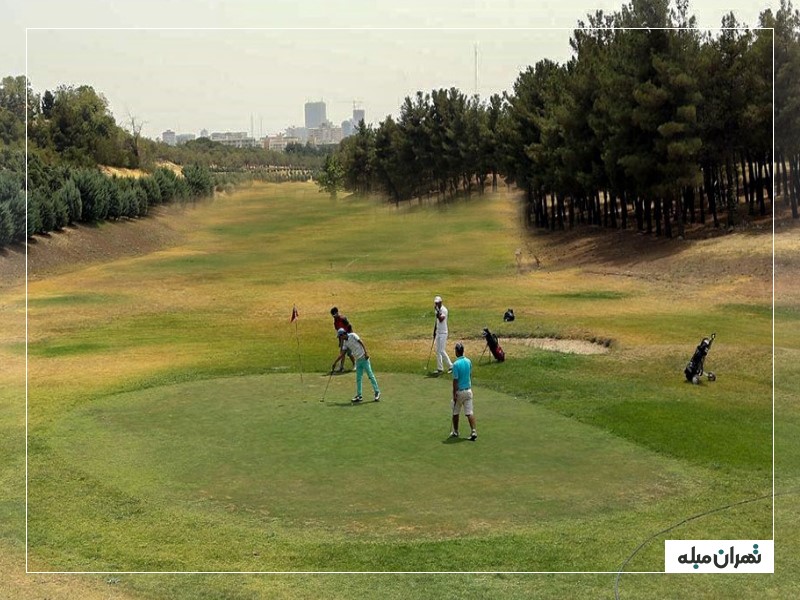 زمین گلف باشگاه انقلاب