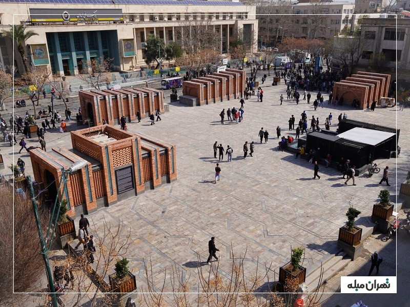 سبزه میدان تهران بازار بزرگ