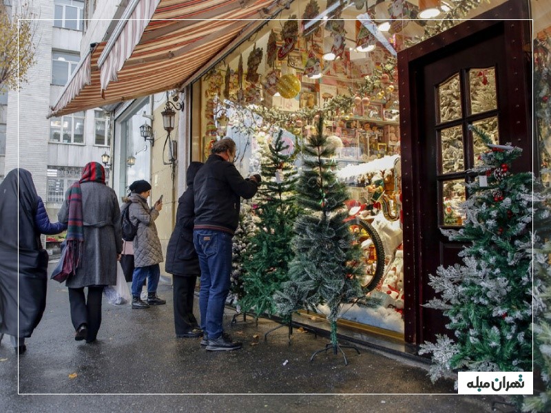 محله نارمک در کریسمس