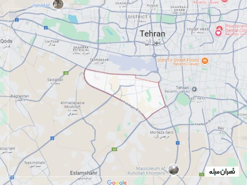 منطقه 18 تهران