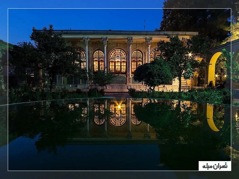 نمای بیرونی عمارت مسعودیه