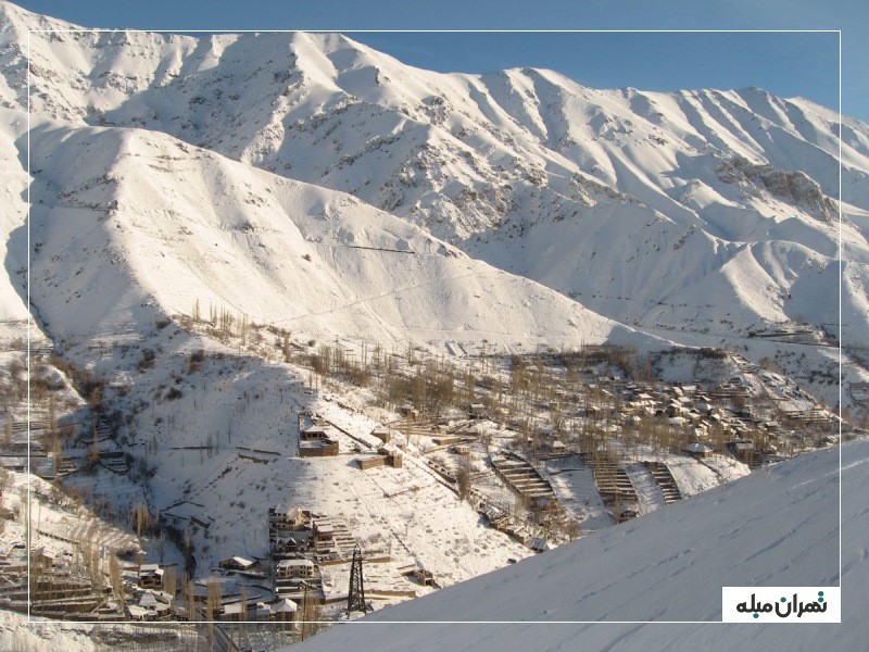 نمای پیست دربندسر