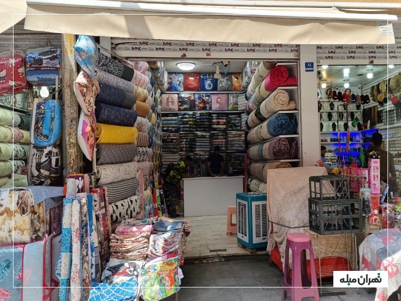 پارچه فروش‌های بازار عبدل آباد
