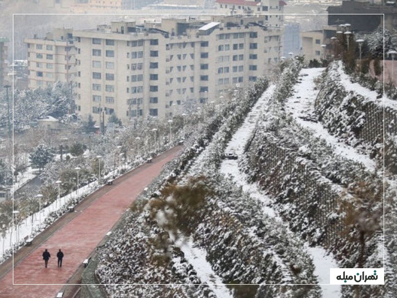 پارک پرواز در برف