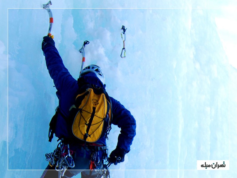 یخ نوردی اطراف تهران